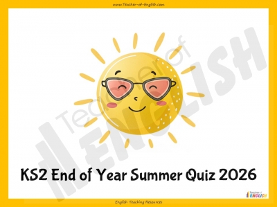 2026 End of Year Summer Quiz for KS2